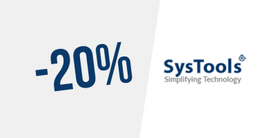 Exclusif ! 20% de réduction sur tous les produits Systools