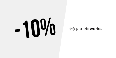 10% de réduction chez The Protein Works — Inscris-toi à la newsletter