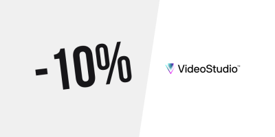 Exclusif ! 10% de réduction sur tous les logiciels VideoStudio