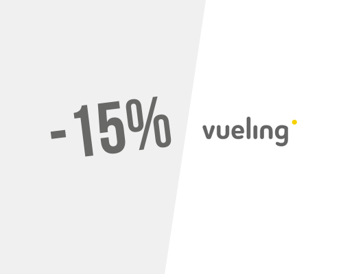 15% de réduction sur votre vol Vueling  — Paiement avec Paypal