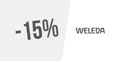 15% de réduction chez Weleda — Inscris-toi à la newsletter