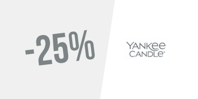 25% de réduction sur le parfum du mois chez Yankee Candle