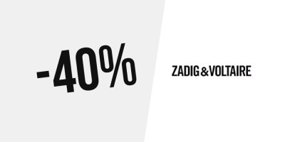 Black Friday ! Jusqu’à 40% de réduction chez Zadig & Voltaire