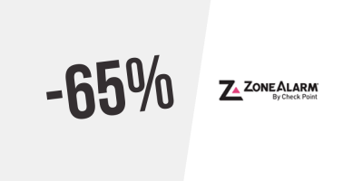 Jusqu’à 65% de réduction sur ZoneAlarm Pro Firewall