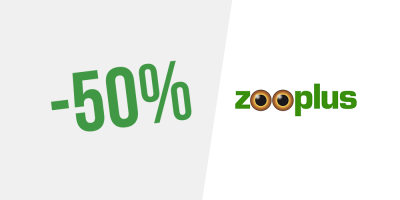 Promos ! 50% de réduction chez Zooplus